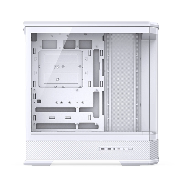 Case Jonsbo D400 White - Kính Cường Lực Cong