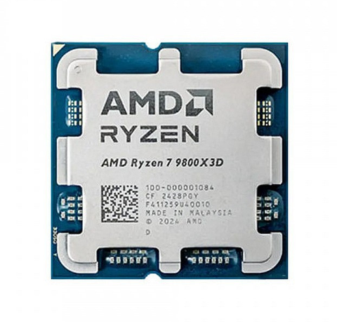 CPU AMD Ryzen 7 9800X3D 4.7GHz Boost 5.2GHz, 8 Core 16 Thread, 104MB, AM5 TRAY Chính hãng
