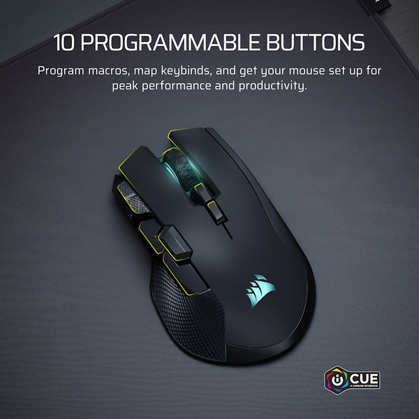 Chuột không dây Corsair IRONCLAW WL SE-BLK-RGB CH-9317110-WW