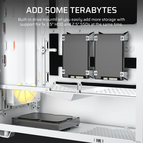 Vỏ máy tính Corsair 3200D RS ARGB White CC-9011345-WW