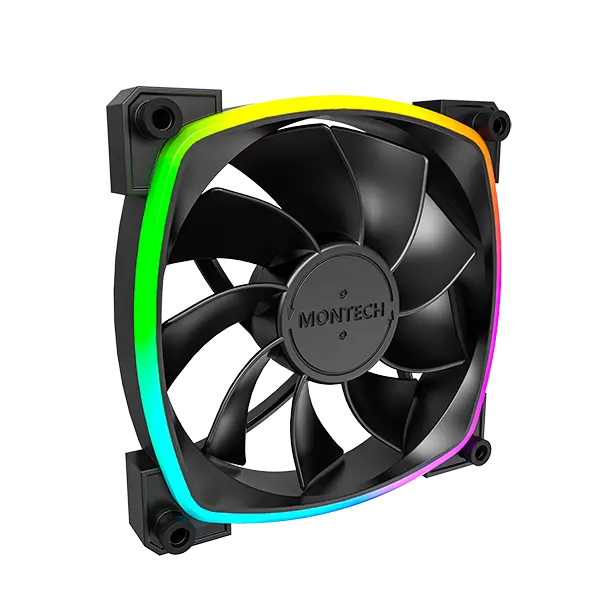 Quạt máy tính Montech RX120 PWM Reverse Fan Blade (Quạt Ngược)