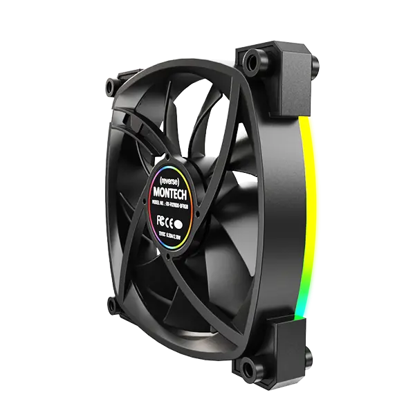 Quạt máy tính Montech RX120 PWM Reverse Fan Blade (Quạt Ngược)