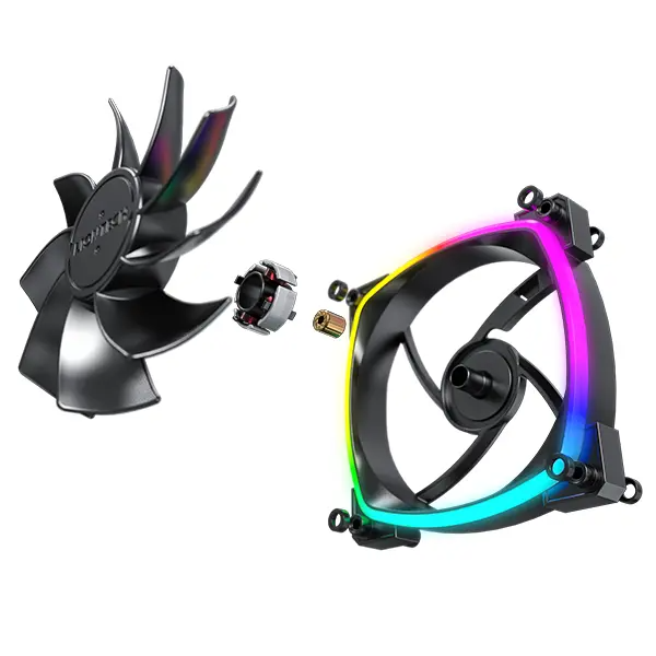 Quạt máy tính Montech RX120 PWM Reverse Fan Blade (Quạt Ngược)