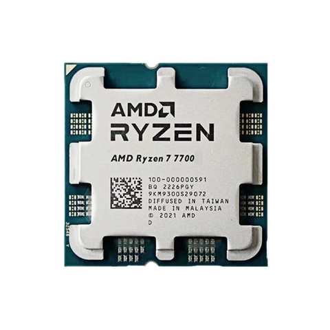 CPU AMD Ryzen 7 7700 Tray Chính hãng / 3.8 GHz Boost 5.3 GHz / 8 Core 16 Thread / 40MB / AM5