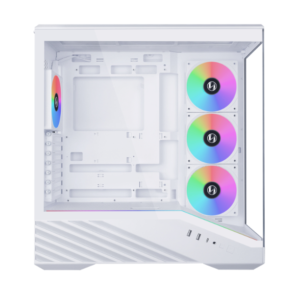 Vỏ case máy tính Lian Li V100 gồm 4 fan 120mm RGB White - V100RW