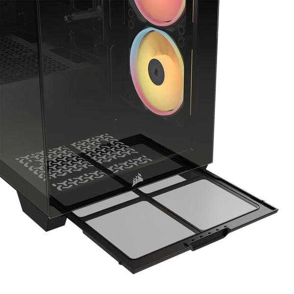 Vỏ máy tính Corsair 3500X LX-R RGB iCUE LINK Tempered Glass Mid-Tower, Black CC-9011324-WW
