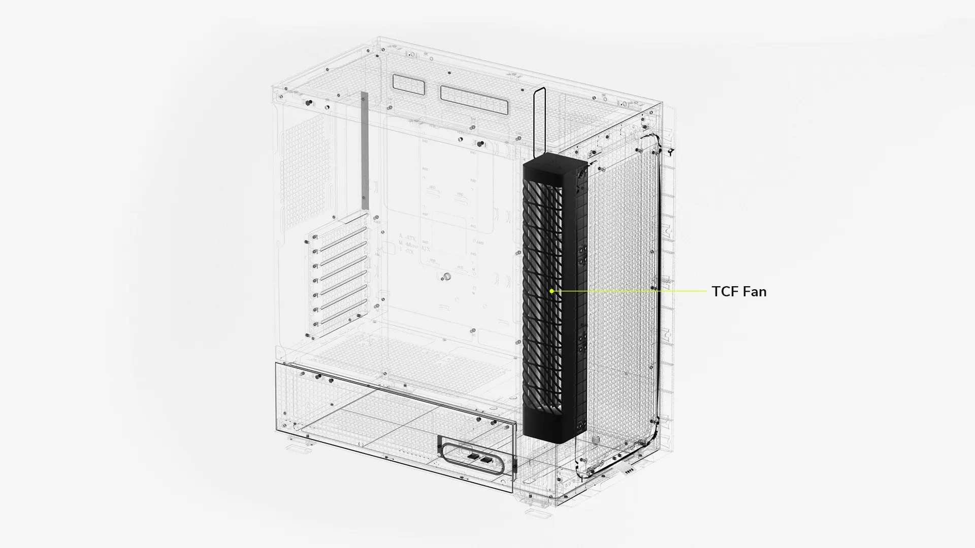 Case TRYX FLOVA F50 Mid-Tower ATX
