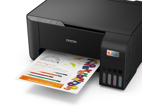 Máy in phun màu đa năng Epson L3210 (In, Scan, Copy, A4, USB)