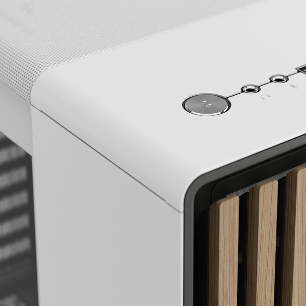 Case Fractal Design North Chalk White TG Clear Tint FD-C-NOR1C-04