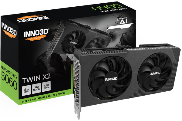 VGA INNO3D GeForce RTX 5060 TWIN X2 8GB