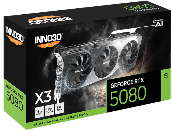VGA INNO3D GeForce RTX 5080 X3 16GB GDDR7