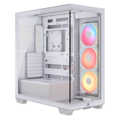 Vỏ máy tính Corsair 3500X LX-R RGB iCUE LINK Tempered Glass Mid-Tower, White CC-9011325-WW