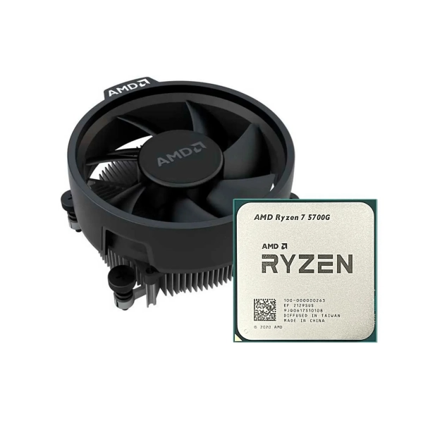 CPU AMD Ryzen 7 5700G MPK Tray Chính Hãng / 3.8 GHz Boost 4.6 GHz / 8 Core 16 Thread / 20MB / AM4 + FAN