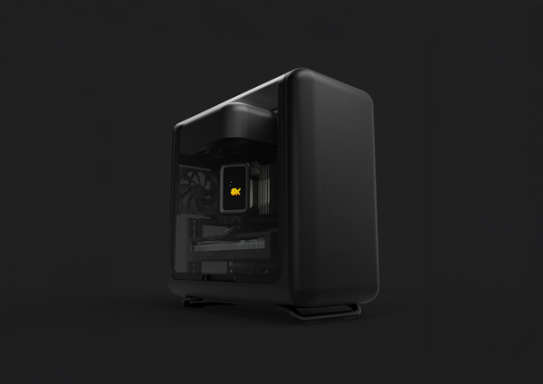 Case HYTE X50 AIR Tempered Glass (Pitch Black)