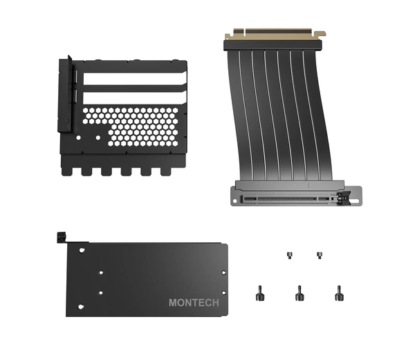 Giá đỡ VGA Montech VGM 2 PCIe 5.0 x16 Riser 244mm - hỗ trợ VGA 3 slot