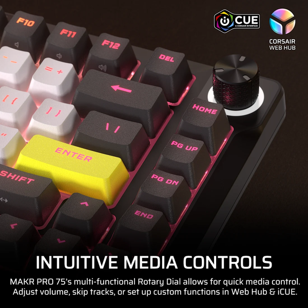 Bàn phím Corsair MAKR PRO 75 75 Hall Effect DIY CH-91CE21G-NA2