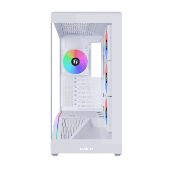 Vỏ case máy tính Lian Li V100 gồm 4 fan 120mm RGB White - V100RW