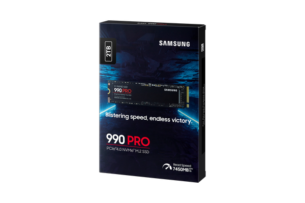 Ổ cứng SSD SamSung 990 PRO 2TB M.2 NVMe PCIe Gen 4.0 x4 MZ-V9P2T0BW