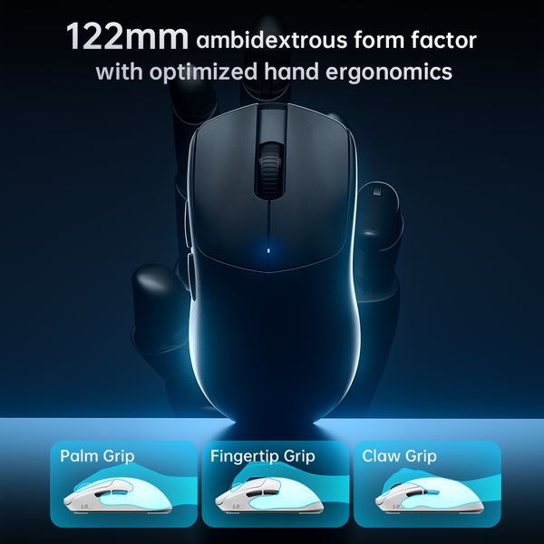 Chuột Machenike L9 X1 Tri-mode White