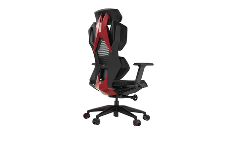 Ghế công thái học gaming WARRIOR Chair Arminius WEC 810 Black/Red