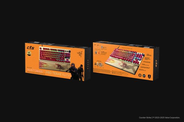 Bàn phím Razer Huntsman V3 Pro Tenkeyless - Counter-Strike 2 Edition RZ03-04982100-R3M1