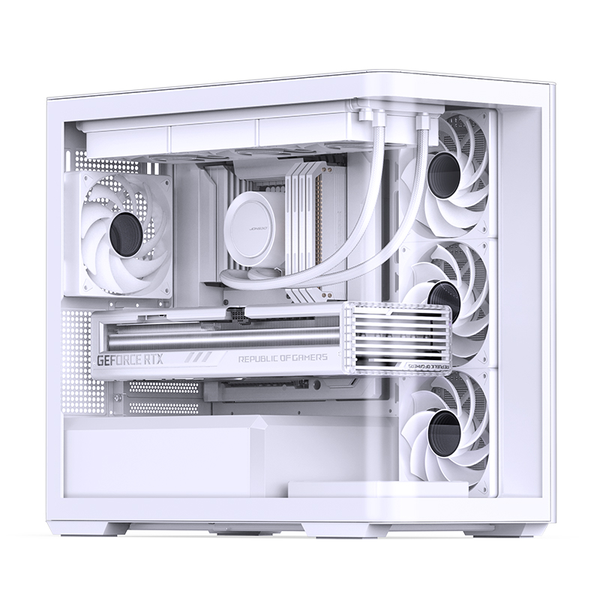 Case Jonsbo D300 White M-ATX