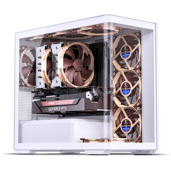 Case Jonsbo D300 White M-ATX