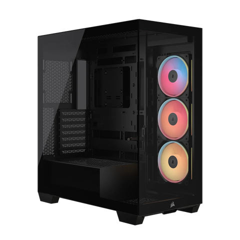 Vỏ máy tính Corsair 3500X LX-R RGB iCUE LINK Tempered Glass Mid-Tower, Black CC-9011324-WW
