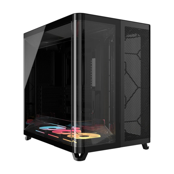 Vỏ máy tính Corsair AIR 5400 LX-R RGB iCUE LINK Tempered Glass Mid-Tower, Black CC-9011320-WW
