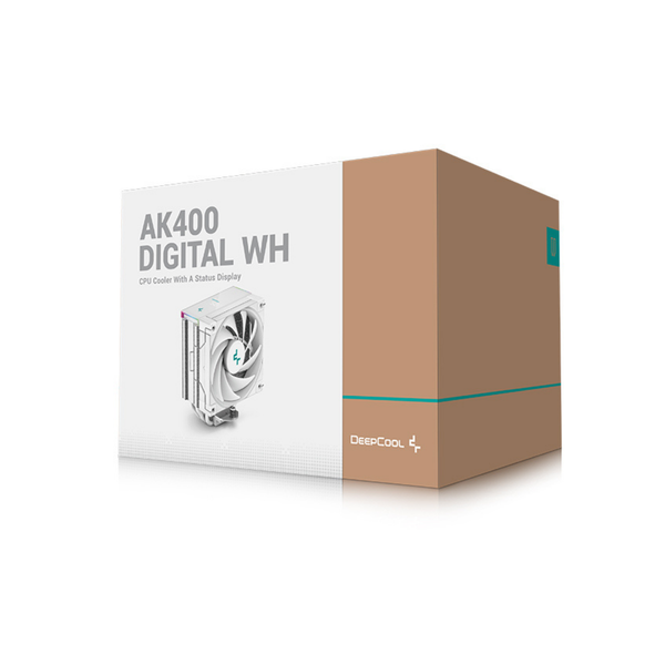 Tản nhiệt khí Deepcool AK400 Digital WH R-AK400-WHADMN-G