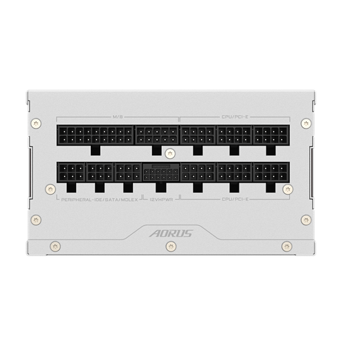 Nguồn máy tính GIGABYTE GP-AE1000PM PG5 ICE1000W/80 Plus Platinum/Fully modular/ATX 3.0/PCIeG5/TRẮNG