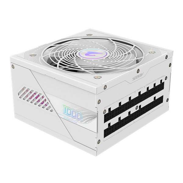 Nguồn máy tính GIGABYTE GP-AE1000PM PG5 ICE1000W/80 Plus Platinum/Fully modular/ATX 3.0/PCIeG5/TRẮNG