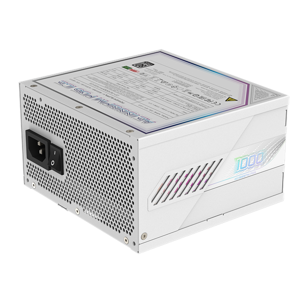 Nguồn máy tính GIGABYTE GP-AE1000PM PG5 ICE1000W/80 Plus Platinum/Fully modular/ATX 3.0/PCIeG5/TRẮNG