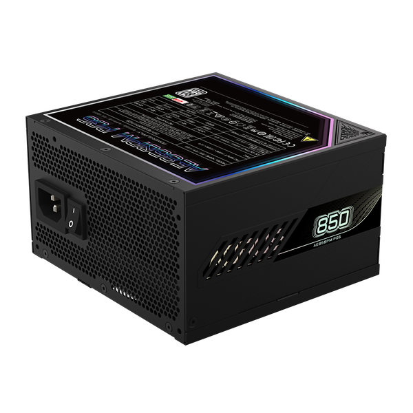 Nguồn máy tính GIGABYTE GP-AE850PM PG5 850W/80 Plus Platinum/Fully modular/ATX 3.0/PCIeG5/ĐEN
