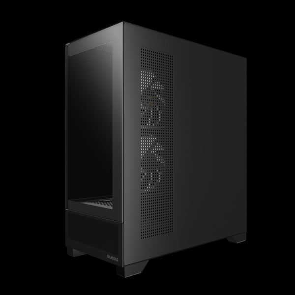 Case Gamdias ATLAS M1 ARGB - Kèm 3 Fan PWM ARGB Syncmain có Controller Hub 6 Slot