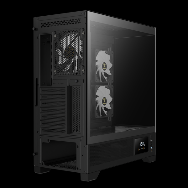 Case Gamdias ATLAS M1 ARGB - Kèm 3 Fan PWM ARGB Syncmain có Controller Hub 6 Slot