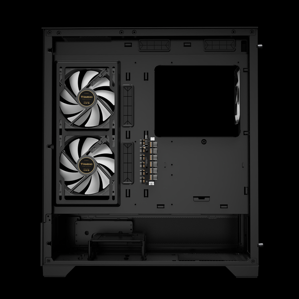 Case Gamdias ATLAS M1 ARGB - Kèm 3 Fan PWM ARGB Syncmain có Controller Hub 6 Slot