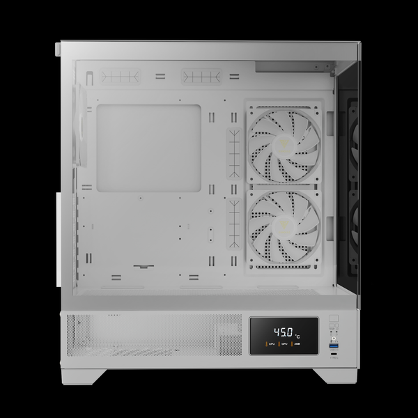 Case Gamdias ATLAS M1 ARGB - Kèm 3 Fan PWM ARGB Syncmain có Controller Hub 6 Slot