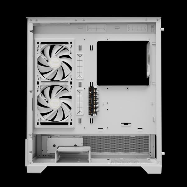 Case Gamdias ATLAS M1 ARGB - Kèm 3 Fan PWM ARGB Syncmain có Controller Hub 6 Slot