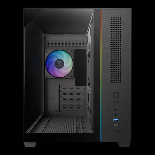 Case Gamdias ATLAS M3M - Kèm 3 Fan ARGB Syncmain có Controller Hub