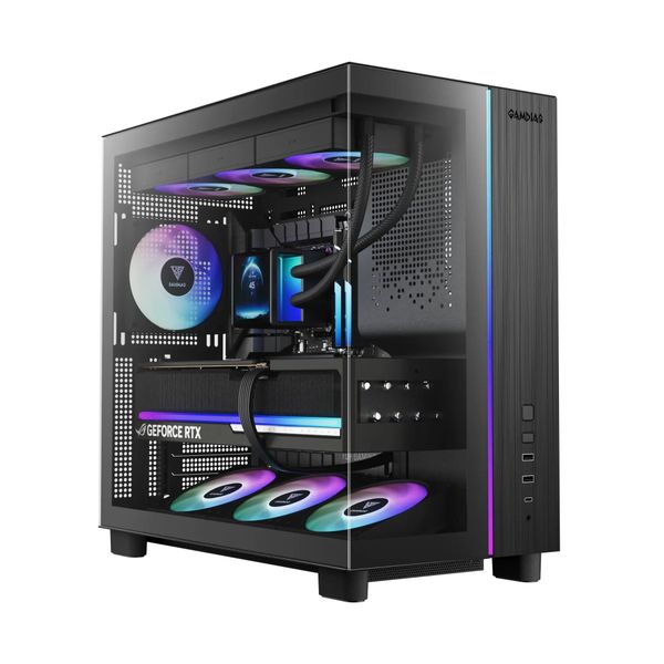 Case Gamdias ATLAS M4 - Kèm 4 Fan ARGB syncmain