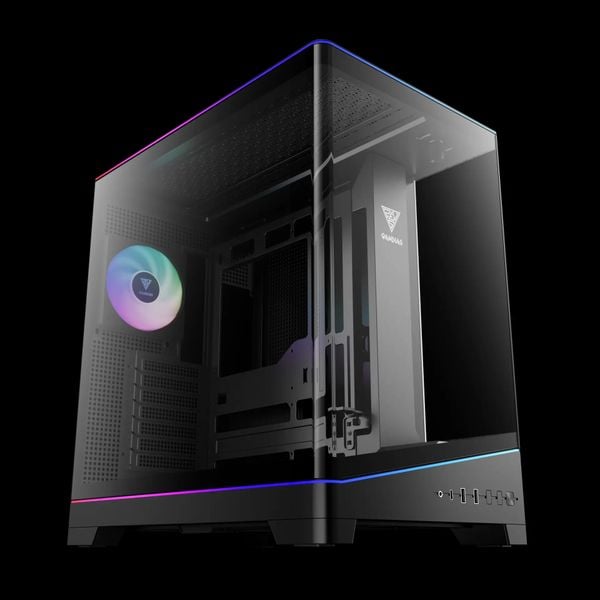 Case Gamdias ATLAS P6 CG - Kèm 4 Fan ARGB syncmain