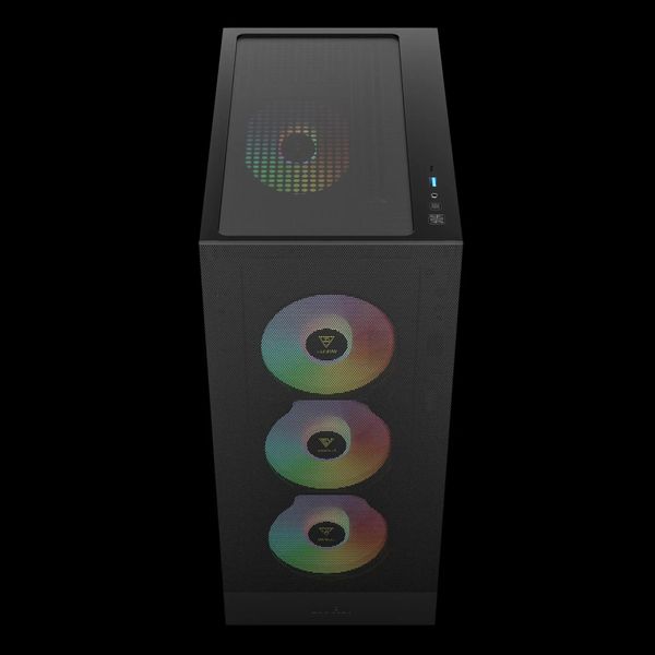 Case Gamdias Aura GC15 ARGB - Kèm 4 Fan ARGB syncmain