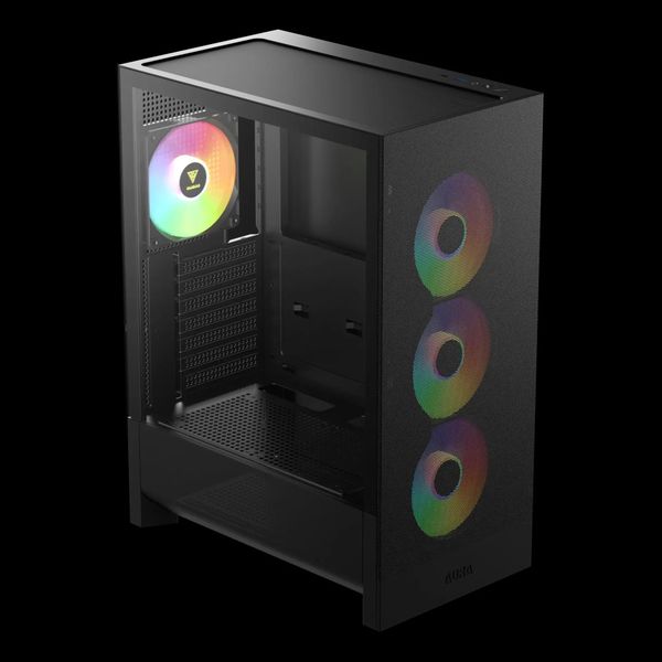 Case Gamdias Aura GC15 ARGB - Kèm 4 Fan ARGB syncmain