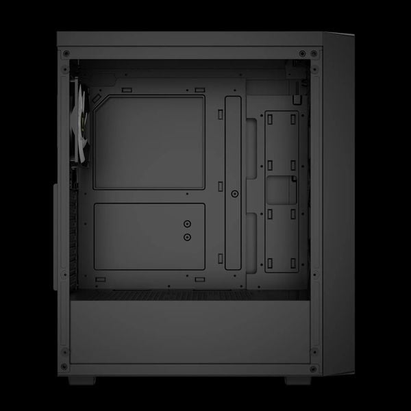 Case Gamdias AURA GC4 ELITE Mặt Gỗ - Kèm 3 Fan ARGB 120mm Syncmain