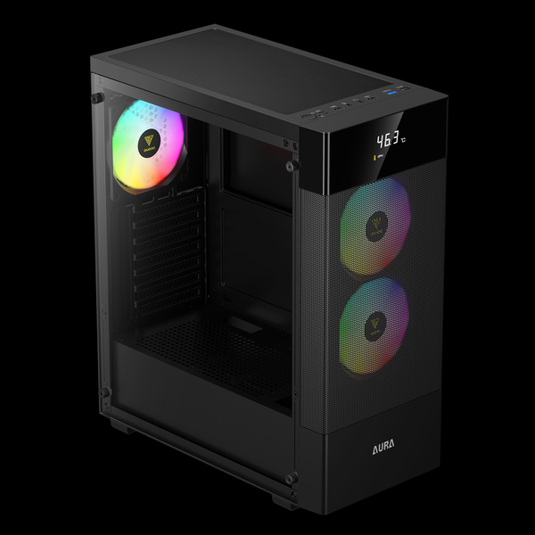 Case Gamdias AURA GC5 ARGB Black
