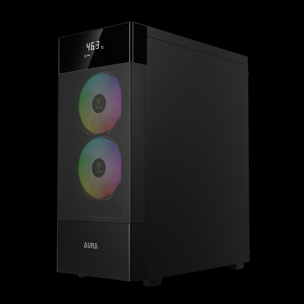 Case Gamdias AURA GC5 ARGB Black