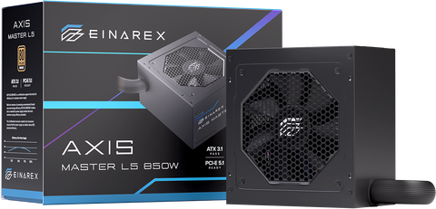 Nguồn máy tính EINAREX AXIS MASTER L5 850W 80 Plus Bronze ATX 3.1 PCIe 5.1