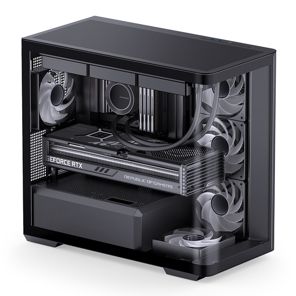Case Jonsbo D300 Black M-ATX