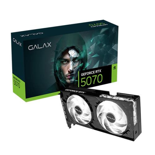 VGA GALAX GeForce RTX 5070 1-Click OC Black 57NON7MDBROC
